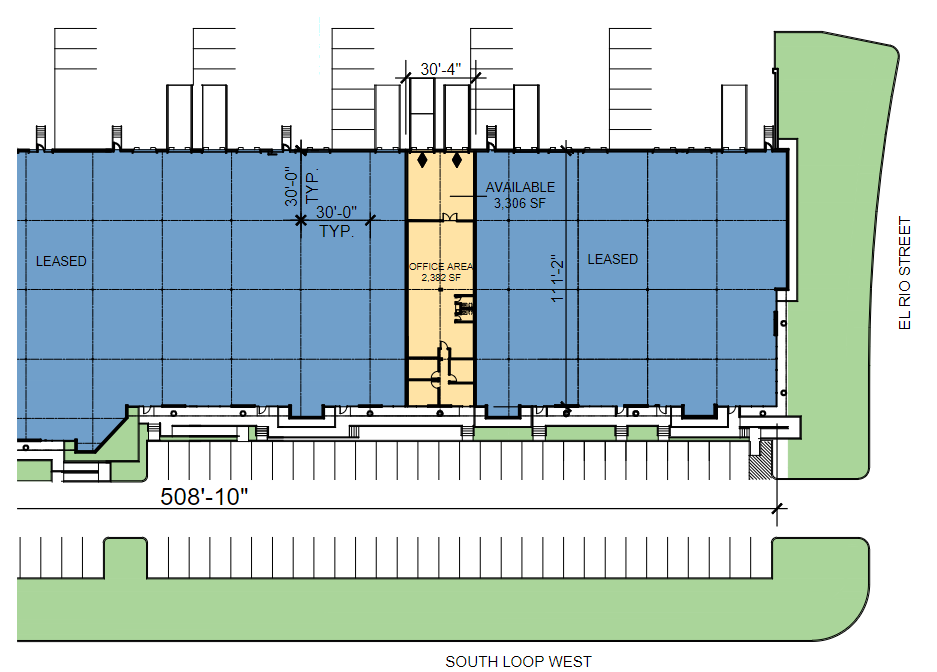 8272 El Rio St, Houston, TX for lease Site Plan- Image 1 of 1