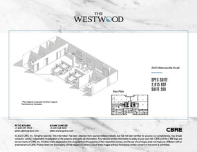 2441 Warrenville Rd, Lisle, IL for lease Floor Plan- Image 2 of 2