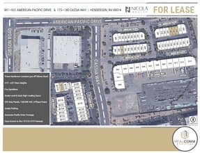 901 American Pacific Dr, Henderson, NV for lease Site Plan- Image 2 of 4