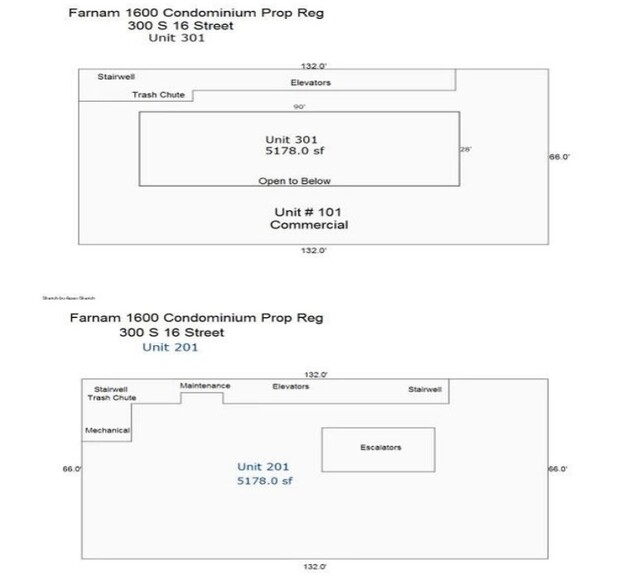 Units 201, 301, + Parking! portfolio of 2 properties for sale on LoopNet.com - Floor Plan - Image 2 of 6