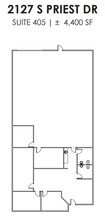 2121 S Priest Dr, Tempe, AZ for lease Floor Plan- Image 1 of 1