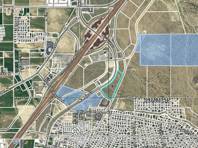 9.97 acres Main St. & Canyon Center Dr., Cedar City, UT for sale - Building Photo - Image 2 of 3