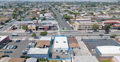 2822 E Florence Ave, Huntington Park, CA - aerial  map view - Image1