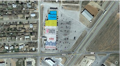 2406 Lubbock Hwy, Lamesa, TX - AERIAL  map view