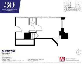 30 N Michigan Ave, Chicago, IL for lease Floor Plan- Image 1 of 1