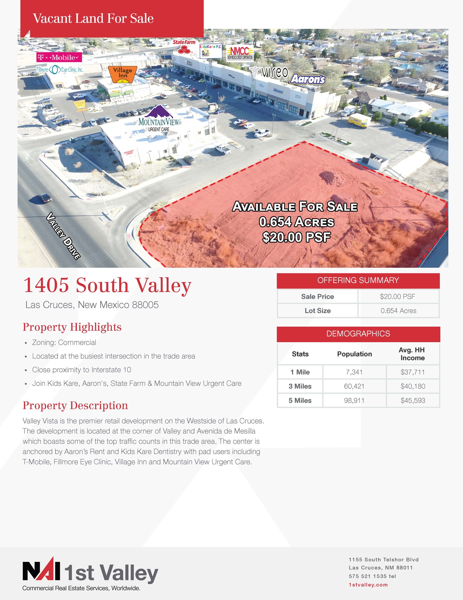 1405 S Valley Dr, Las Cruces, NM for sale Building Photo- Image 1 of 1