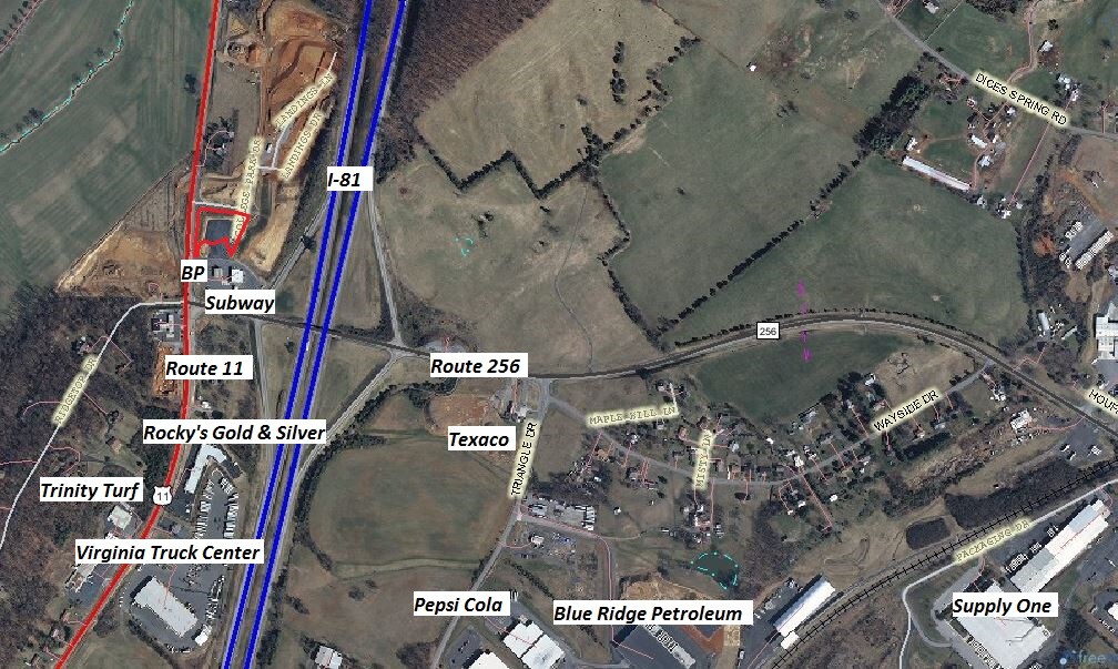 VA 256 & Rt 11, Weyers Cave, VA 24486 Weyers Cave Lot