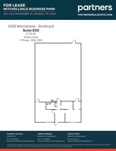 5151 Mitchelldale St, Houston, TX for lease Site Plan- Image 1 of 1