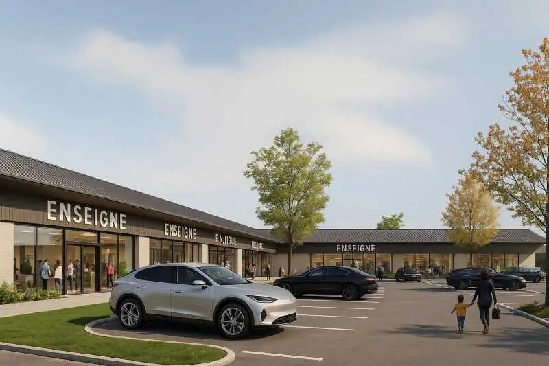 Retail in Saint-Just-en-Chaussée for lease - Building Photo - Image 2 of 3