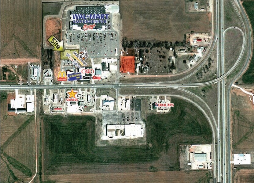 700-757 NW 32nd Pl, Newcastle, OK for lease Aerial- Image 1 of 7