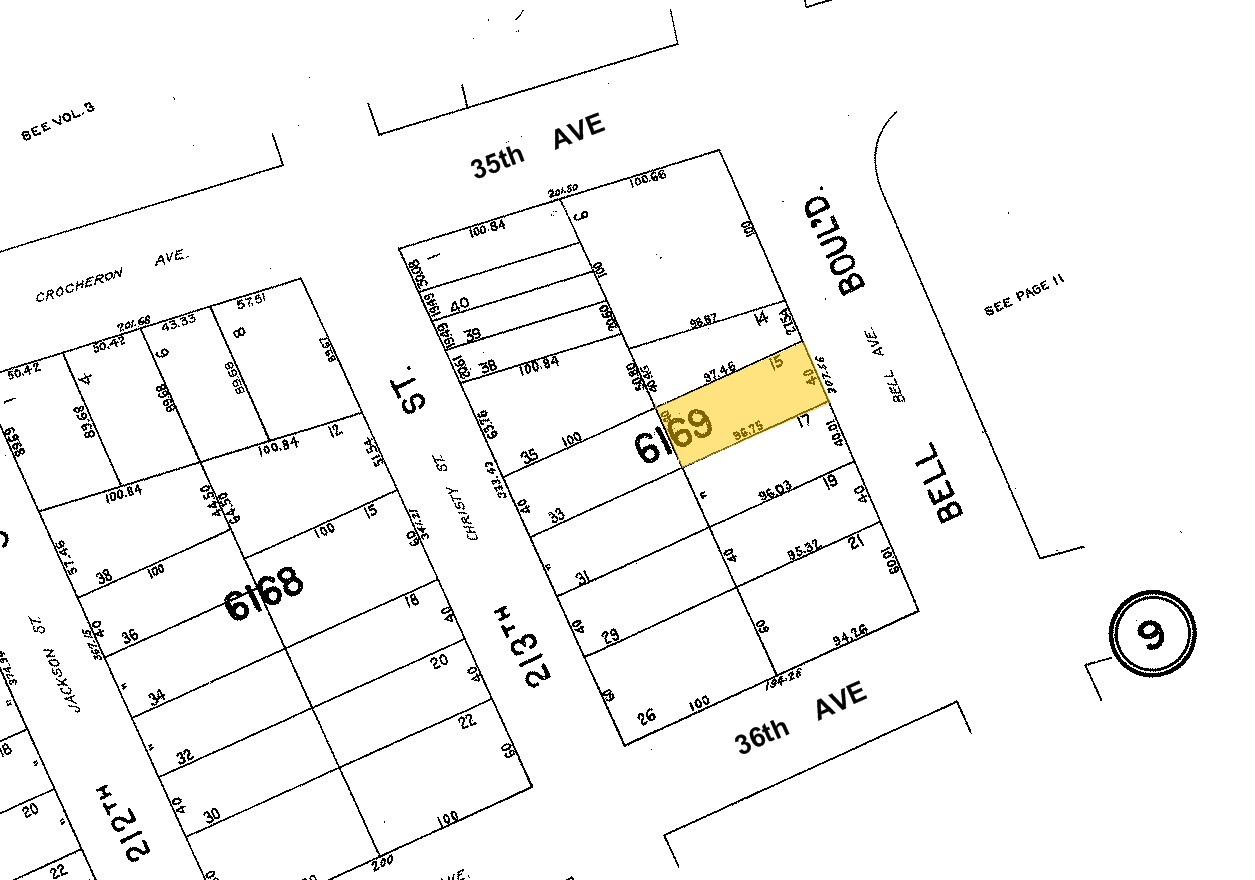 3516 Bell Blvd, Bayside, NY for sale Plat Map- Image 1 of 1