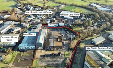 Gilthwaiterigg Ln, Kendal, CMA - AERIAL  map view