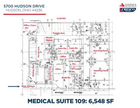 5700 Darrow Rd, Hudson, OH for lease Floor Plan- Image 1 of 1