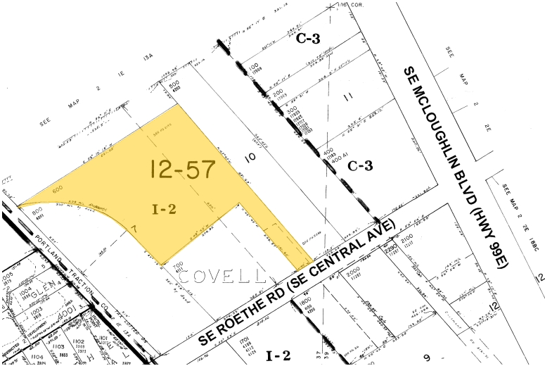 SE Roethe Rd, Milwaukie, OR for sale - Plat Map - Image 2 of 4