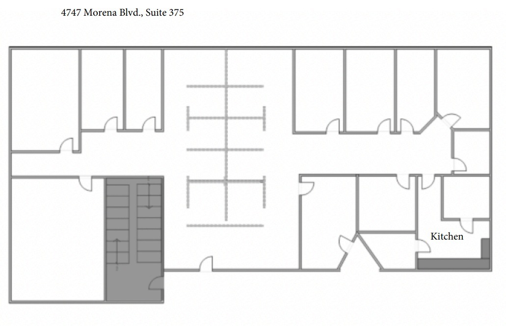 4747 Morena Blvd, San Diego, CA for lease Floor Plan- Image 1 of 1