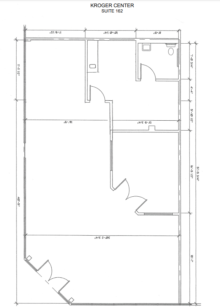 2596 E Arkansas Ln, Arlington, TX for lease Floor Plan- Image 1 of 4