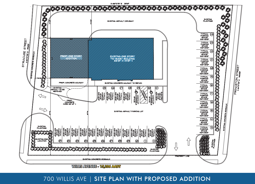 700 Willis Ave, Williston Park, NY for lease Site Plan- Image 1 of 1