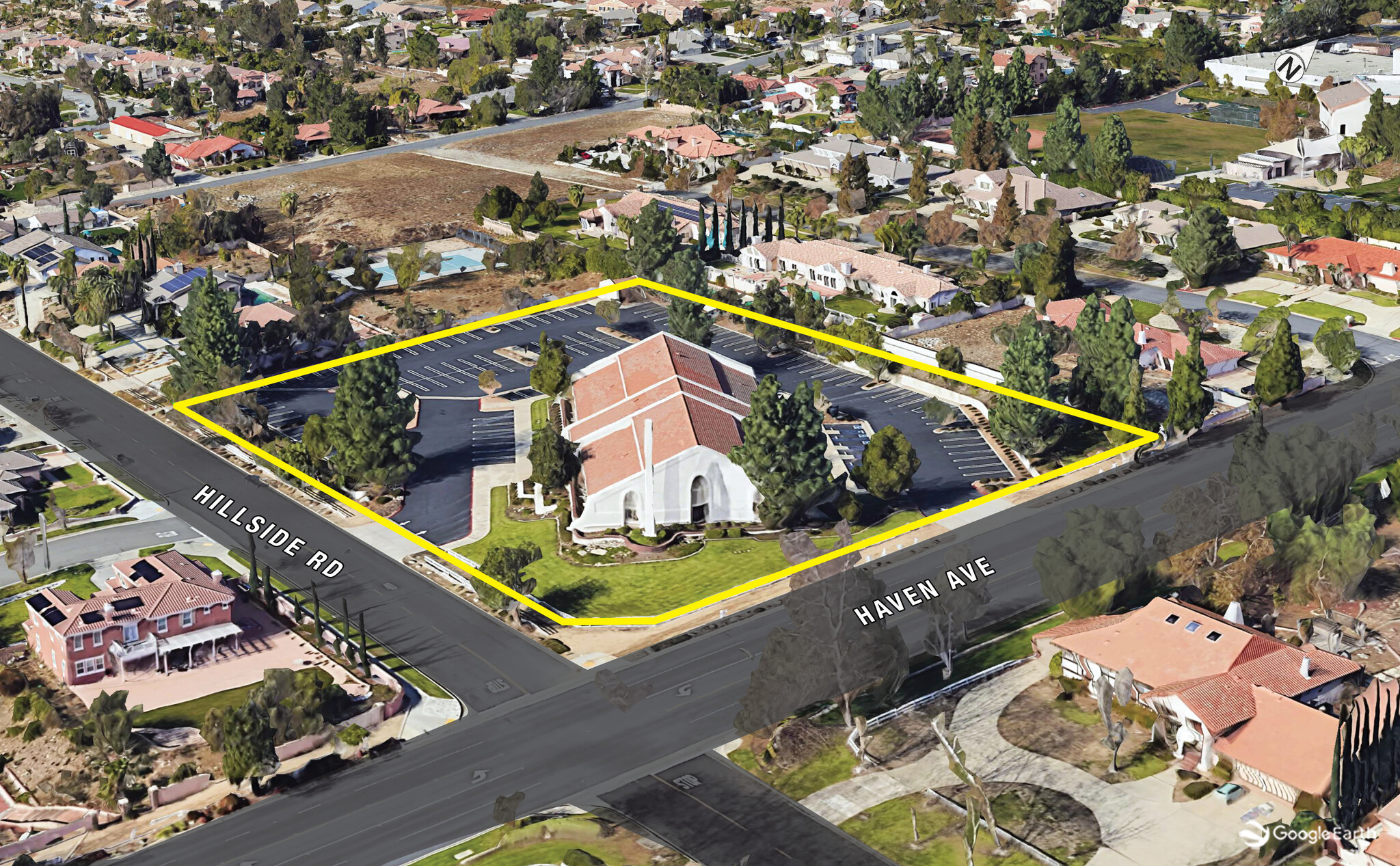 5474 Haven Ave, Rancho Cucamonga, CA for sale Aerial- Image 1 of 1