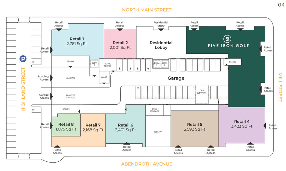 163-175 N Main St, Port Chester, NY for lease - Floor Plan - Image 2 of 2