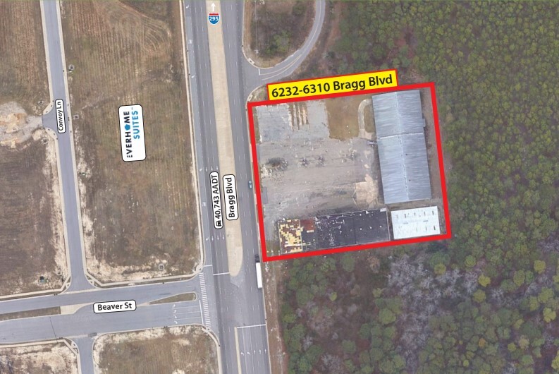 6232 Bragg Blvd, Fayetteville, NC for lease - Primary Photo - Image 1 of 1