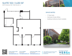 2001 Midwest Rd, Oak Brook, IL for lease Floor Plan- Image 1 of 1