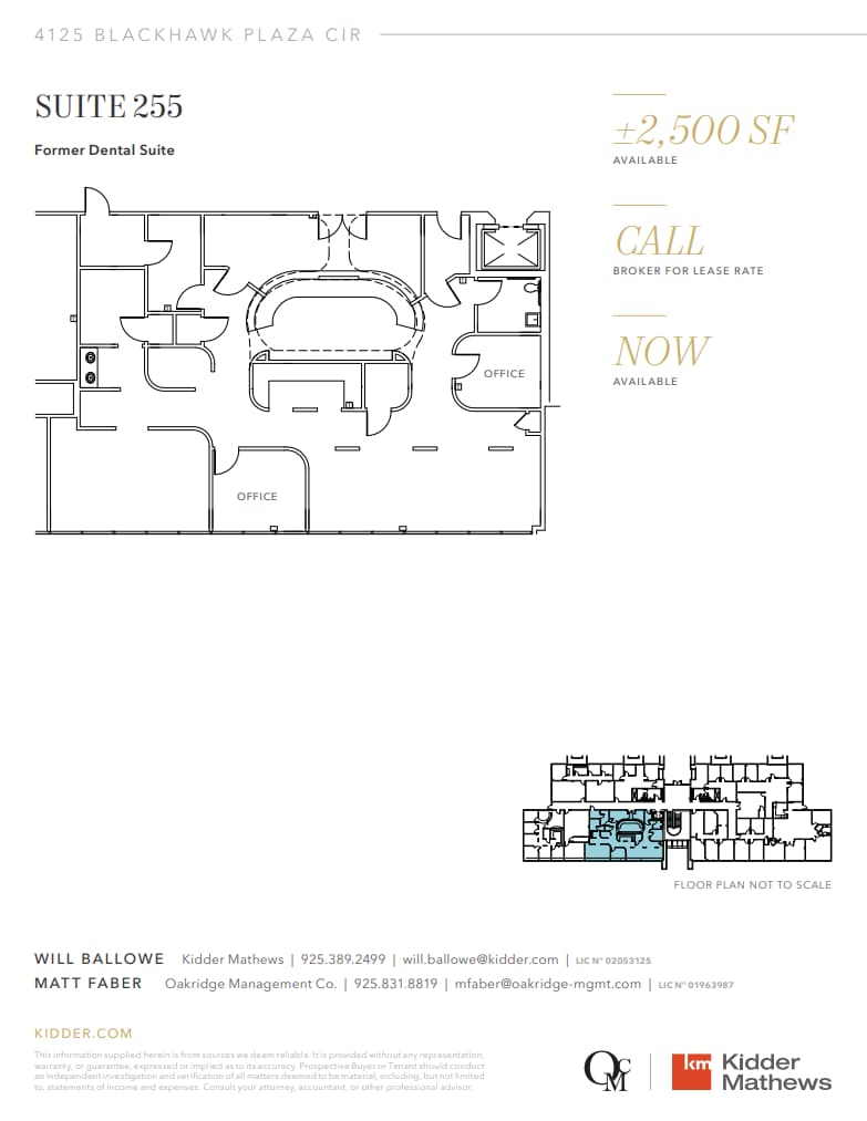 4125 Blackhawk Plaza Cir, Danville, CA for lease Floor Plan- Image 1 of 1