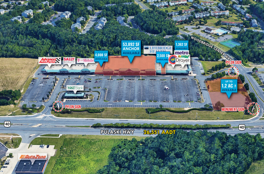 1407 Pulaski Hwy, Edgewood, MD for lease - Building Photo - Image 3 of 4