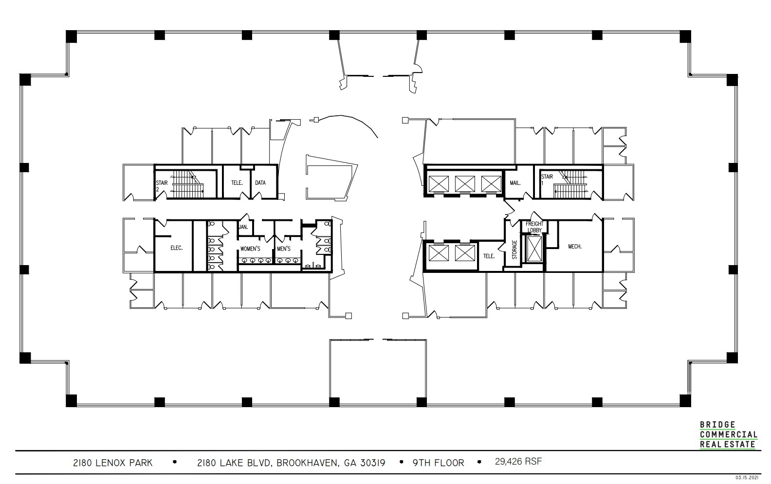 1277 Lenox Park Blvd, Atlanta, GA for lease Floor Plan- Image 1 of 1