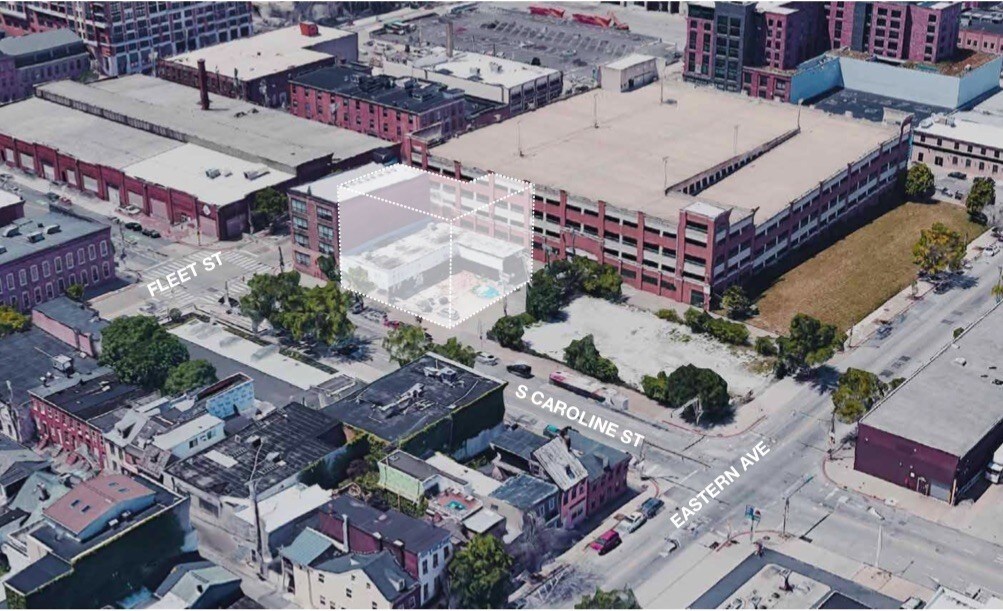 520 S Caroline St, Baltimore, MD for sale Aerial- Image 1 of 1