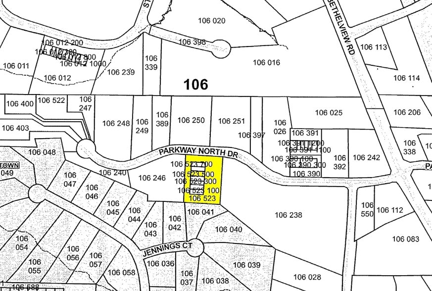 6065 Parkway North Dr, Cumming, GA for lease - Plat Map - Image 2 of 5