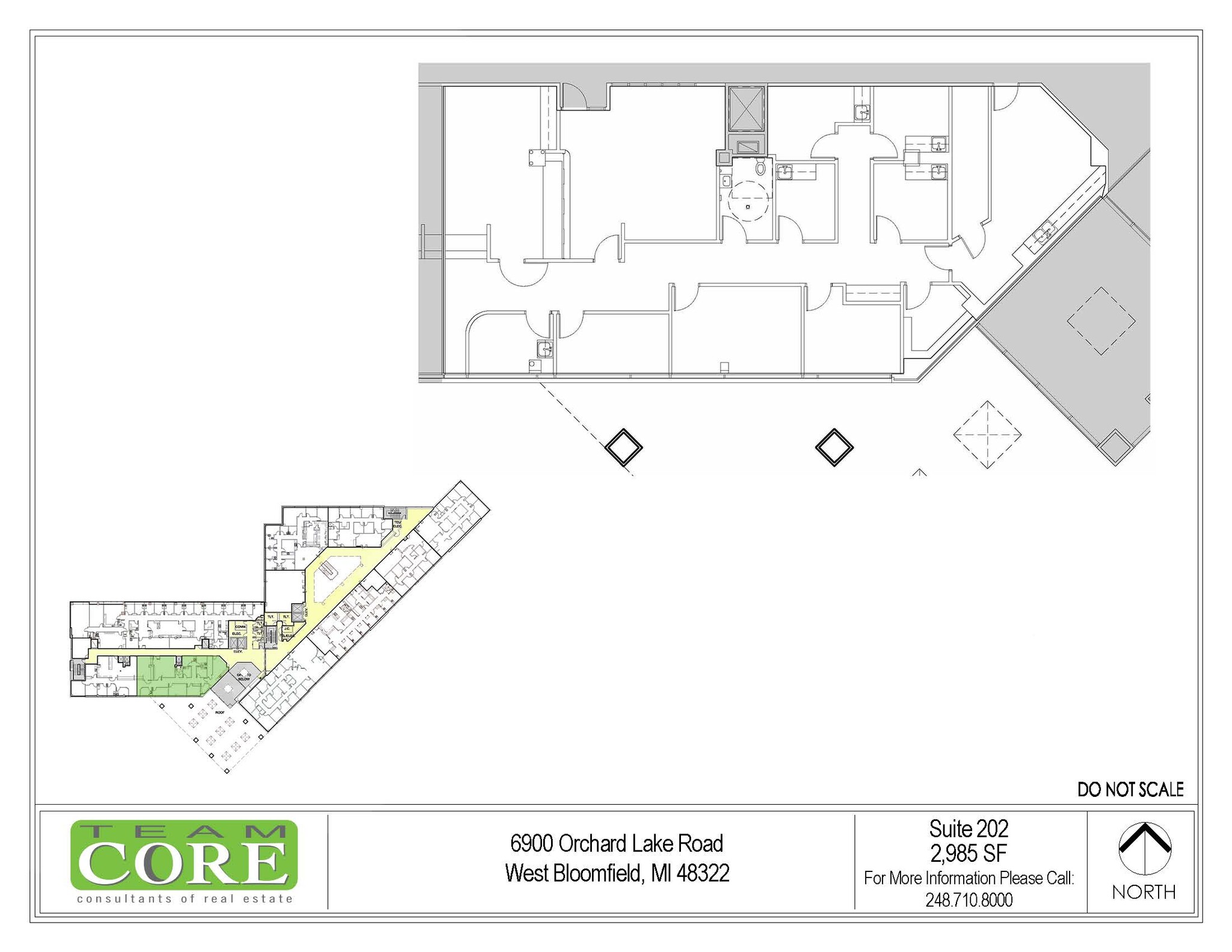 6900 Orchard Lake Rd, West Bloomfield, MI for lease Floor Plan- Image 1 of 1