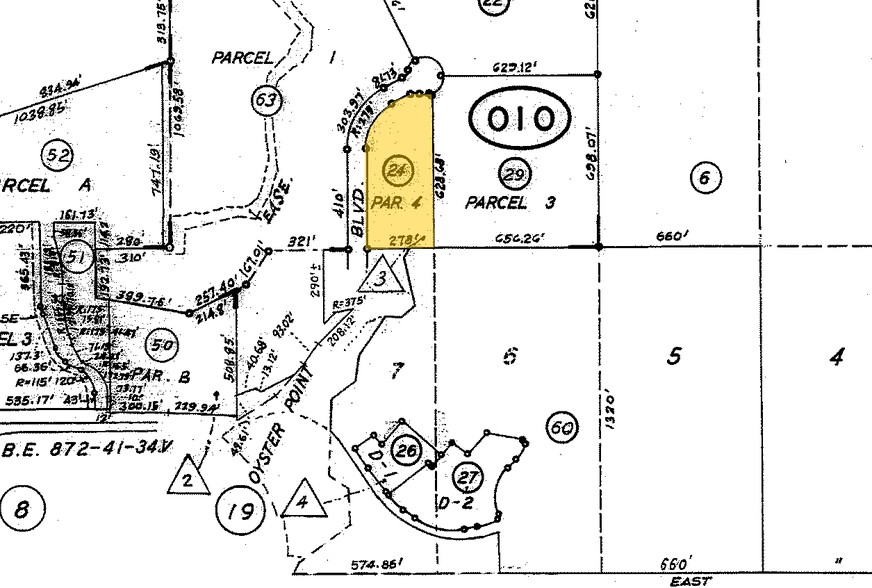 384 Oyster Point Blvd, South San Francisco, CA for sale - Plat Map - Image 1 of 1