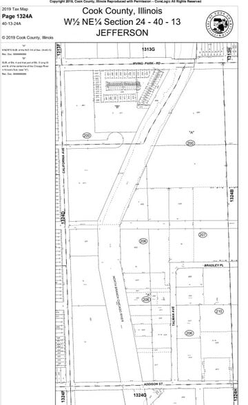 3610 N Western Ave, Chicago, IL for lease - Plat Map - Image 2 of 2