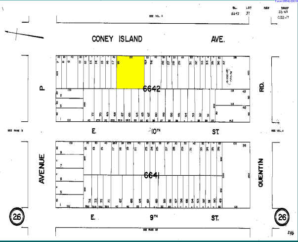 1966-72 Coney Island Ave, Brooklyn, NY for sale - Plat Map - Image 3 of 5