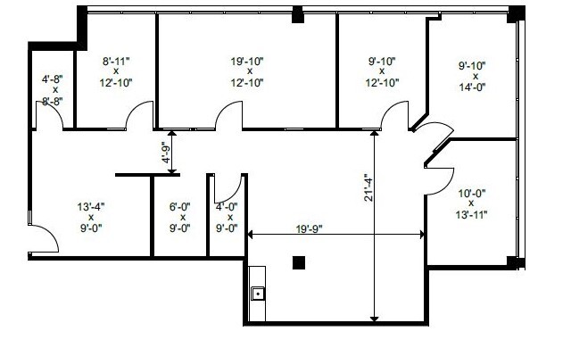 2723 37th Ave NE, Calgary, AB for lease Floor Plan- Image 1 of 1