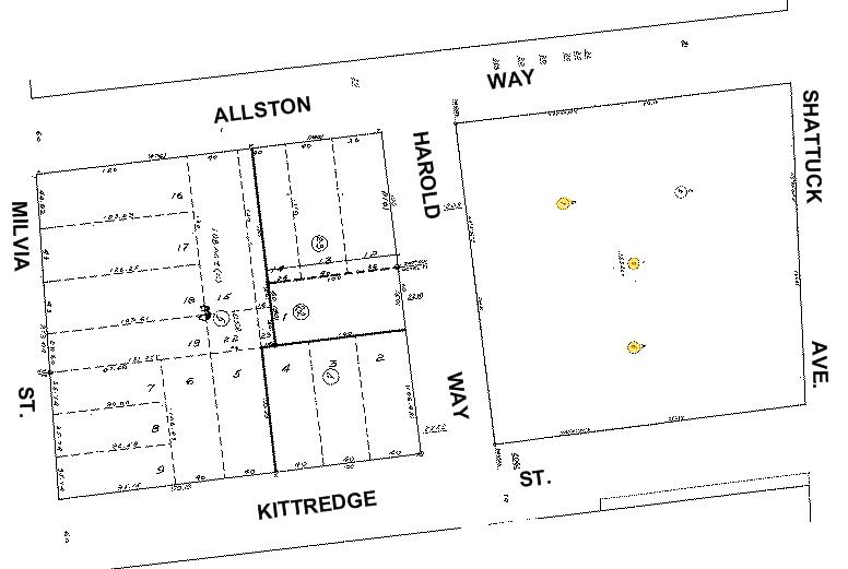 2200-2240 Shattuck Ave, Berkeley, CA for sale - Plat Map - Image 2 of 4