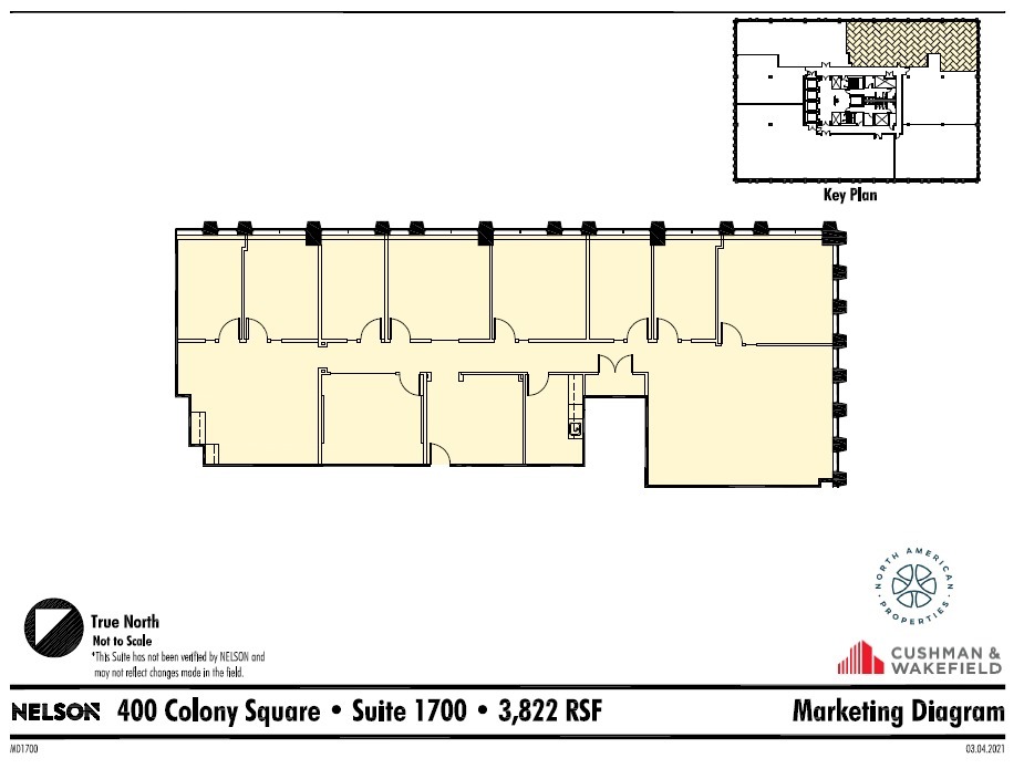 1175 Peachtree St NE, Atlanta, GA for lease Floor Plan- Image 1 of 1