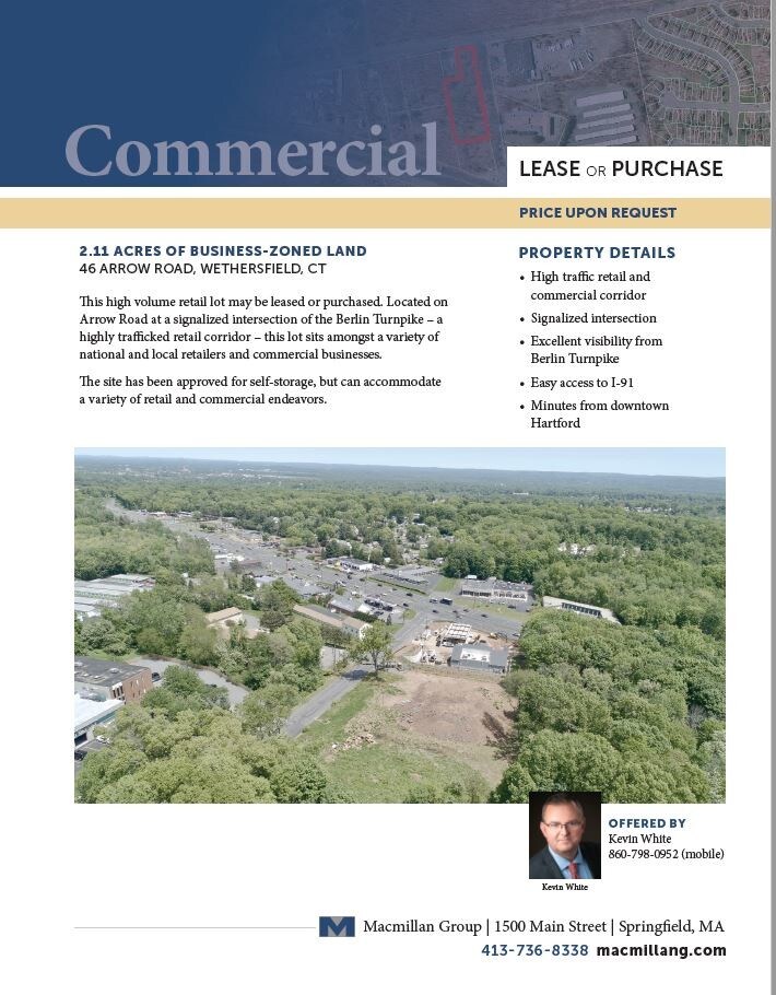 46 Arrow Rd, Wethersfield, CT 06109 Land for Sale