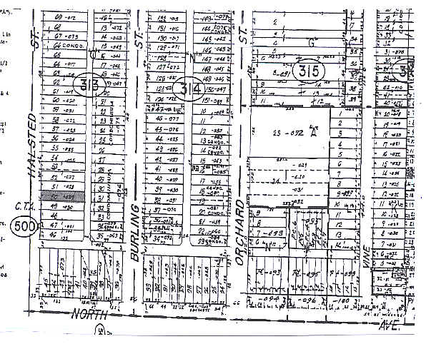 1625 N Halsted St, Chicago, IL for sale - Plat Map - Image 2 of 7