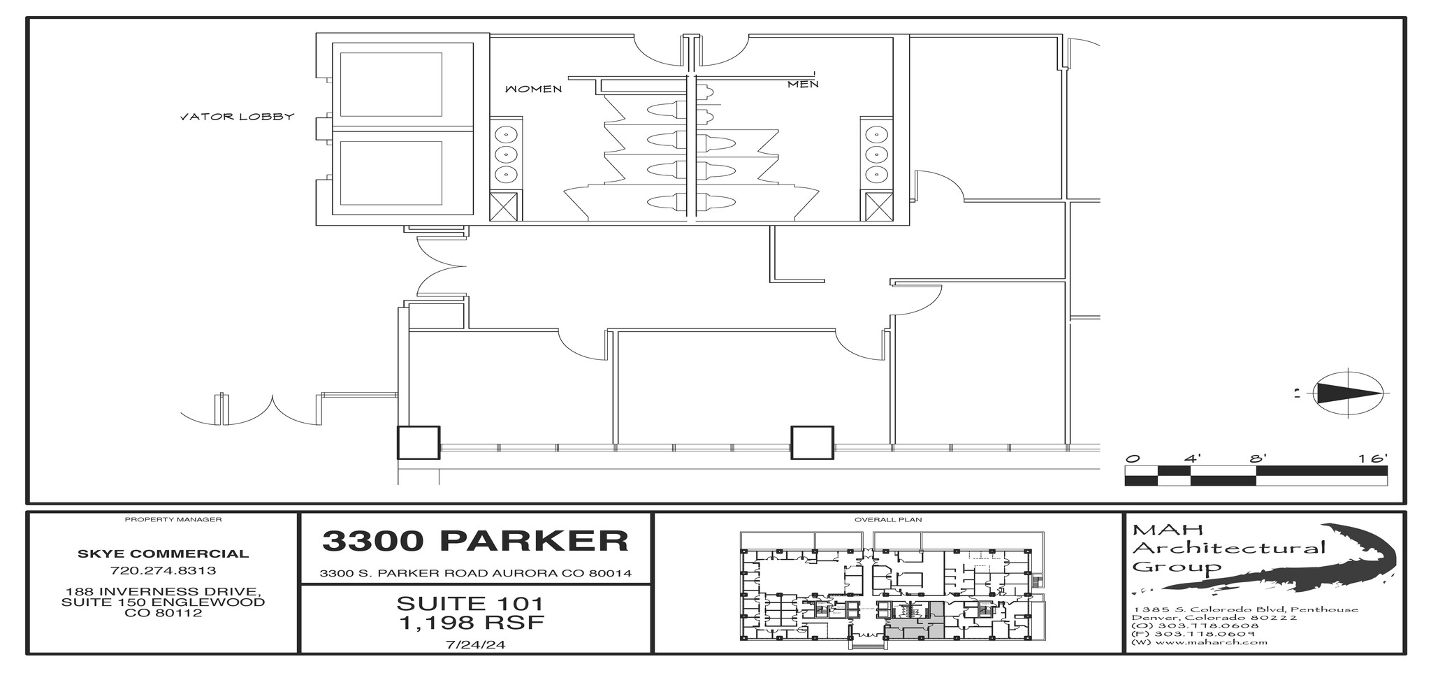 3300 S Parker Rd, Aurora, CO for lease Floor Plan- Image 1 of 1