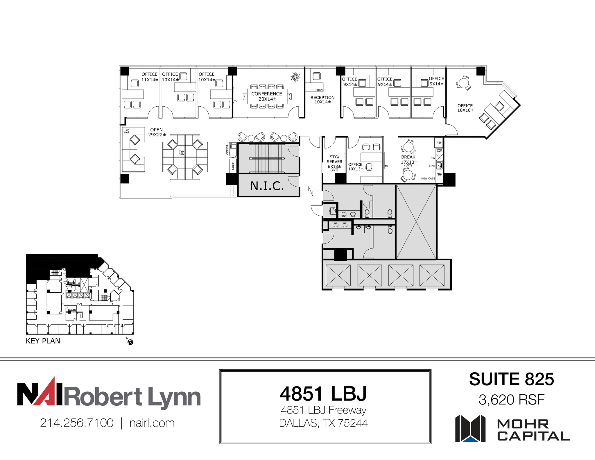 4851 Lyndon B Johnson Fwy, Dallas, TX for lease Floor Plan- Image 1 of 1