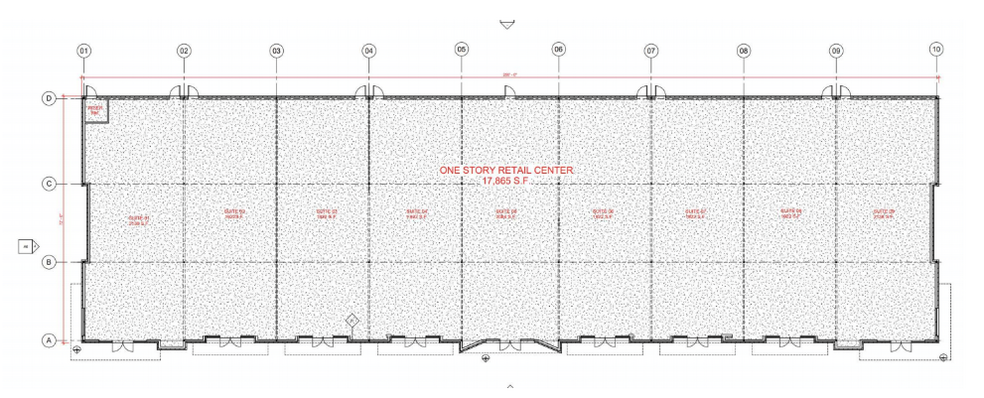 Alma & Collin, McKinney, TX for lease - Floor Plan - Image 3 of 8