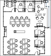 2000 Center Dr, Hoffman Estates, IL for lease Floor Plan- Image 1 of 2