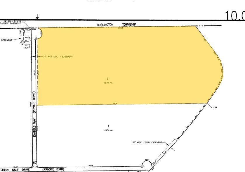 270 Daniels Way, Burlington, NJ for sale - Plat Map - Image 1 of 1