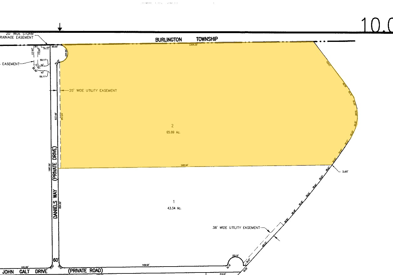 270 Daniels Way, Burlington, NJ for sale Plat Map- Image 1 of 1