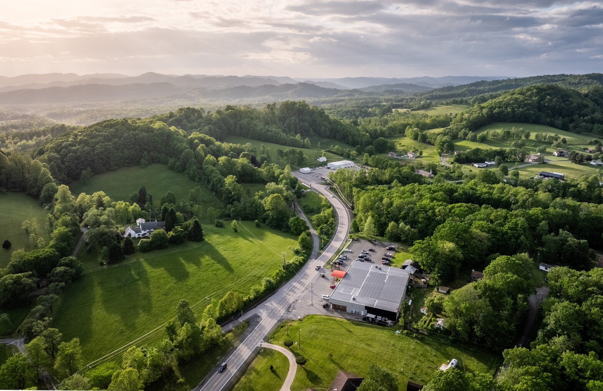 25385 Midland Trl, Hico, WV for sale Aerial- Image 1 of 7