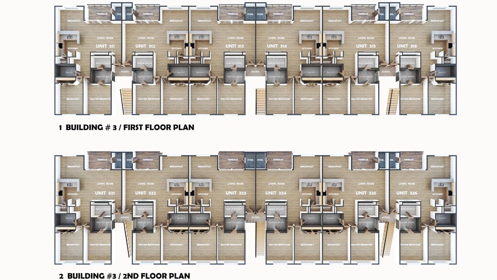 La Posada at Walden on Lake Conroe portfolio of 12 properties for sale on LoopNet.com - Floor Plan - Image 2 of 49