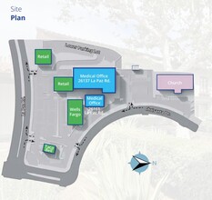 26137 La Paz Rd, Mission Viejo, CA for lease Site Plan- Image 2 of 2