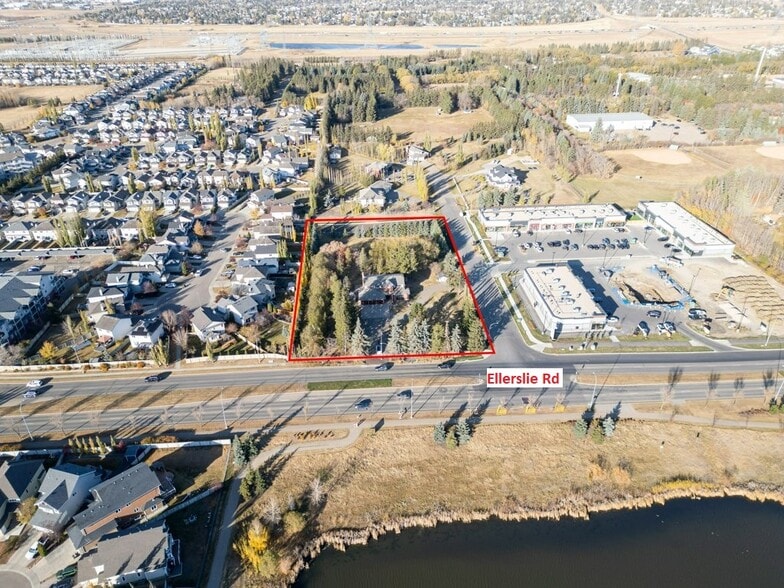 7550 Ellerslie Rd SW, Edmonton, AB for sale - Aerial - Image 3 of 7