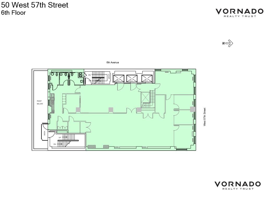 50 W 57th St, New York, NY for lease Floor Plan- Image 1 of 1